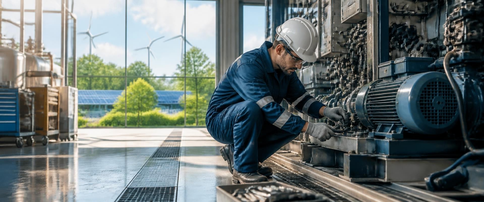The Role of Industrial Machinery Services in Advancing Sustainability Initiatives